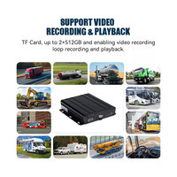 Enregistreur vidéo mobile 4G WiFi GPS DVR, système de sécurité pour camions et bus, caméra 1080P, étanche IP67, écran OLED, garantie 1 an