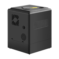 Machine à étincelles mini 300W à piles avec télécommande, protection IP33, pour feux d'artifice froids intérieurs/extérieurs, alimentation intégrée