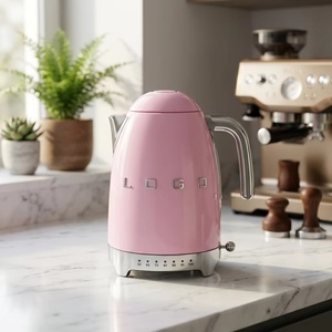 <span class=keywords><strong>Hervidor</strong></span> Retro <span class=keywords><strong>Smeg</strong></span> KLF04 de 1.7L, Acero Inoxidable, 7 Ajustes de Temperatura, Diseño Italiano Vintage, <span class=keywords><strong>Hervidor</strong></span> de Agua para el Hogar - Product Image 4
