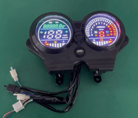 Material ABS Standar Industri Tahan Air Awet Berkualitas Tinggi Meter Motor Digital Tachometer Sepeda Motor Garansi 12 Bulan