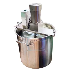 2022 hot sale industrial electric jacketed cooking pot steamer kettle gas cooking pot with mixer sauce maker cooking machine
