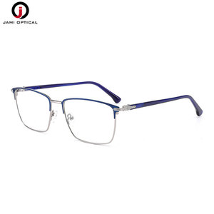 Người đàn ông thiết kế mới Kính Mắt vuông kính quang học chất lượng cao khung kim loại - Product Image 1