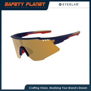 Safety Planet Gafas de Sol de seguridad ligeras Lente cambiable Nariz Gafas de ciclismo ajustables - Product Image 5