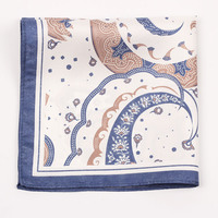Produits en promotion : Mouchoir de poche 100 % soie pour homme, motif cachemire imprimé numériquement, le plus récent et le plus populaire, excellent rapport qualité-prix