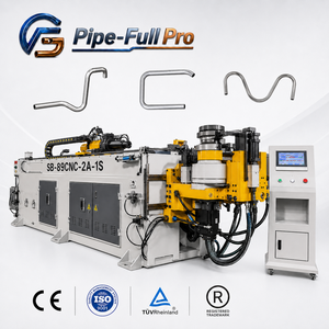 Machine de pliage de tubes ronds et carrés en acier inoxydable, acier au carbone et aluminium, entièrement automatique, CNC, hydraulique - Product Image 1