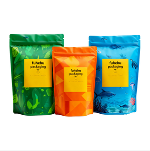 Custom Gravure Printed <b>Food</b> Grade Moisture Proof Ziplock Stand up Pouch for <b>Pet</b> <b>Food</b> Snack Packaging - Product Image 6