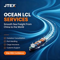 Transitaire maritime professionnel LCL, service d'expédition maritime en conteneurs partiellement chargés (LCL) de la Chine vers les pays d'Océanie