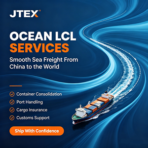 Transitaire maritime professionnel LCL, service d'expédition maritime en conteneurs partiellement chargés (LCL) de la Chine vers les pays d'Océanie - Product Image 1