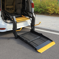 Certificat CE Van Ascenseur électrique Bus Ascenseur pour fauteuil roulant Plate-forme de rampe pliante pour Van commercial Minibus Patient Transit