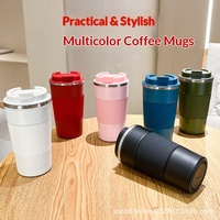 Thermos en acier inoxydable 304 à isolation sous vide - Design moderne personnalisable pour utilisation en voiture - Cadeau haut de gamme - Vente en gros