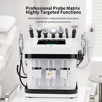 Nouvelle conception, machine de soin du visage 10 en 1, hydrodermabrasion, peeling au diamant, pistolet à oxygène à bulles fines, lifting du visage, rajeunissement de la peau, norme européenne