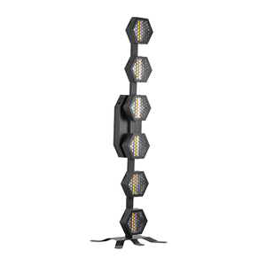 FEIYUEYUE DMX 6x60W RGBW COB effetto retrò LED Hex Bar luce retrò per palco DJ Club concerto <span class=keywords><strong>Party</strong></span> <span class=keywords><strong>Disco</strong></span>