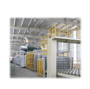 Automatische <span class=keywords><strong>Mini</strong></span>-Klein platten herstellungs maschine Gipskarton herstellungs anlage mit Pumpen-und SPS-Kern komponenten - Product Image 2