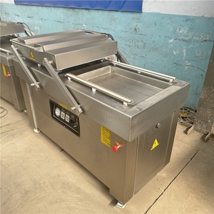 เครื่องซีลเนื้อและเนื้อไฟฟ้าเชิงพาณิชย์แบบสองห้องเครื่องบรรจุเนื้อสัตว์อุตสาหกรรมประหยัดพลังงานสำหรับสินค้า - Product Image 2