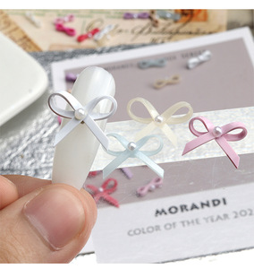 20 Piezas de Adornos de Resina para Uñas con Forma de Lazo de Cinta de Ballet, Lindas Decoraciones 3D para Uñas, Accesorios para Manicura en Gel - Product Image 4