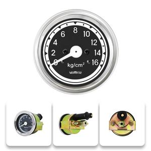 Манометр давления масла Wenle New Style <span class=keywords><strong>60MM</strong></span> Chrome 180580036 серии Veethree, универсальный, механический, 0-16 кг/см² - Product Image 6