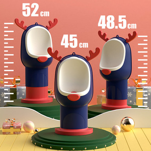 Urinoir pour bébé garçon, hauteur réglable, design cerf, facile à nettoyer, pot d'apprentissage de la propreté pour enfants - Product Image 2