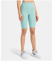 Hot New femmes taille haute cyclisme Shorts respirant séchage rapide Biker pantalon pour entraînement Gym exercice Yoga vêtements Logo