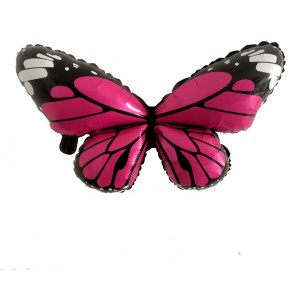 Globos de aluminio de mariposa mágicos, mariposa con alas doradas holográficas, decoración de fiesta, novedad - Product Image 4