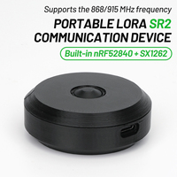KEEPTEEN SR2 Nœud maillé LoRa portable 868&915 MHz, boîtier imprimé en 3D avec Seeedstudio Xiao NRF52840+Wio Sx1262, batterie intégrée de 500 mAh