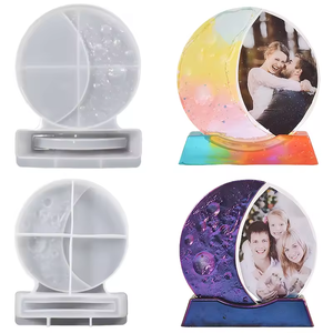 Moldes de <span class=keywords><strong>Resina</strong></span> para Marcos de Fotos Grandes de Múltiples Diseños, Molde de Fundición de Epoxi para Marcos de Fotos, para Hacer Marcos de Fotos con <span class=keywords><strong>Resina</strong></span> Epoxi - Product Image 2