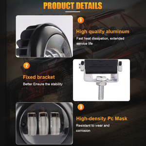 <span class=keywords><strong>Lada</strong></span> redondo cuadrado Led luz de trabajo Spot faro 5 pulgadas conducción luces antiniebla accesorios para auto para ATV <span class=keywords><strong>Lada</strong></span> <span class=keywords><strong>Niva</strong></span> todo terreno - Product Image 6