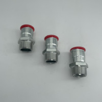 Raccord de tuyau en acier au carbone prix usine connecteur de système de plomberie raccord égal M profil raccord à pression