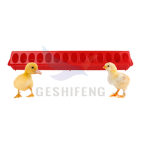 Bétail Volaille Mangeoire Auge Bébé Poussin Mangeoire En Plastique Poulet Mangeoire