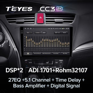 TEYES CC3L CC3 2K para Honda Civic 9 FK <span class=keywords><strong>FB</strong></span> 2012 - 2017 Radio <span class=keywords><strong>de</strong></span> Coche Reproductor Multimedia <span class=keywords><strong>de</strong></span> Video Navegación Estéreo GPS Android 10 No 2din - Product Image 4