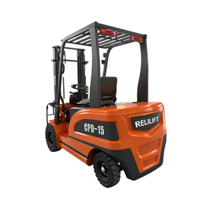 מלגזה חשמלית 1.5 טון יעילה במיוחד לעבודה במפעלים ומחסנים, בעלת פלטפורמה רחבה נגד החלקה, ניתנת להתאמה אישית. - Product Image 4