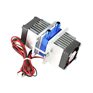 Kit de enfriador de semiconductores, Enfriador de refrigerador DIY, pequeño aire acondicionado refrigerado por agua, 12V, Mini CONJUNTO DE SISTEMA DE enfriador