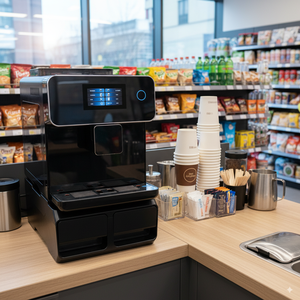 Cafetera Súper Automática de Gran Eficiencia Energética, con Función de Cappuccino Integrada, Totalmente Automática, de Granos a Taza - Product Image 4