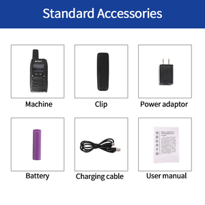 Etmy ET-T1 loại C sạc <span class=keywords><strong>PMR</strong></span> 446 0.5W 3.7V 16 kênh <span class=keywords><strong>Walkie</strong></span> <span class=keywords><strong>Talkie</strong></span> giấy phép miễn phí hai cách phát thanh <span class=keywords><strong>Walkie</strong></span> <span class=keywords><strong>Talkie</strong></span> - Product Image 6