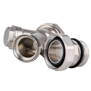 Juego de válvulas HVAC con válvula de bola de 1/2 pulgada con manómetro para sistema de agua - Product Image 4