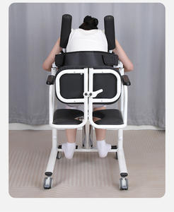 Chaise de transfert portable pour personnes âgées et patients, élévateur de toilette sécurisé et étanche, fournitures de rééducation et de thérapie - Product Image 3
