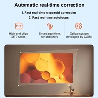 XGIMI Play6e DLP 1080P Mini Portable Android Smart TV MEMC Projecteur 4K Home Cinéma Camping PTZ LED Lampe 2G Comprend Batterie