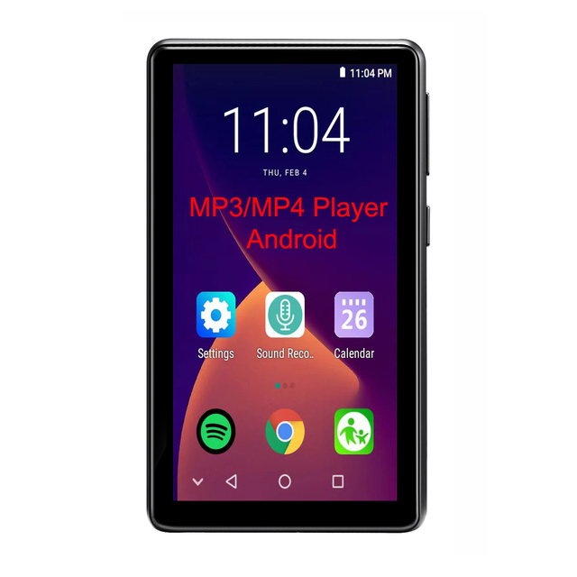 Wholesale Ready to Ship Mini Pocket BT Touch Screen Wifi Android Music Player Supports FLAC WAV & APE Audio Formats