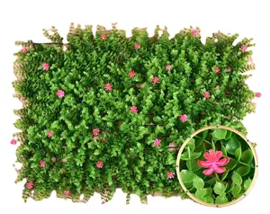 EG-F004 מכירה ישירה במפעל אביזרי עשה זאת בעצמך דשא קיר פרח דשא מלאכותי וקיר צמחים