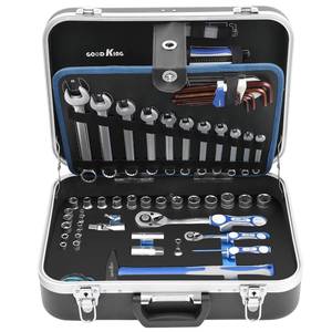 Nouvel ensemble d'outils STEELTREKS 118 pièces – Prix de gros – Kit d'outils de réparation automobile et domestique de haute qualité avec mallette en aluminium CR-Vin - Product Image 1