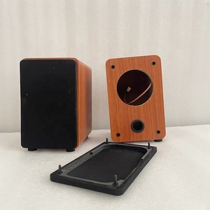 KYYSLB altoparlante da 3 pollici telaio <span class=keywords><strong>casa</strong></span> scatola vuota amplificatore Audio domestico cassa dell'altoparlante altoparlante passivo in legno HIFI fai-da-te Shell - Product Image 2
