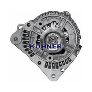 Alternatore compatibile con VW VENTO 1.9 TDI Diesel (KW: 81, CV: 110) dal 04-1996 al 09-1998 KUHNER 301266RI NUOVO - Product Image 1