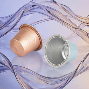 Cápsulas de café reciclables de diamante L Pods Coin Nitrogen Lid Supplier Multi Pod Ese Cup China Kcup de la marca Congelar Zonesun - Product Image 1