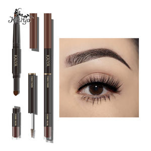 卸売メイクアップキットコンボペン防水ビーガン多用途アイブロウパウダーマスカラジェル3in1アイブロウペンシル - Product Image 5