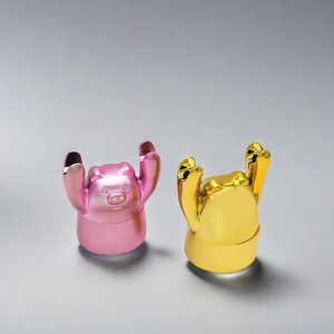 Grinder per Erbe Aromatiche e Tabacco in Lega di Zinco, Design Moderno e Accattivante a Forma di <span class=keywords><strong>Gatto</strong></span>, 2-in-1 Multifunzionale con Supporto Portatile per Telefono, Manuale - Product Image 3