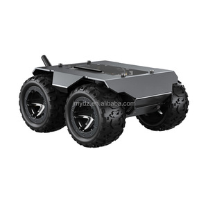 WAVE ROVER, Coche Metálico con Tracción en las Cuatro Ruedas, Módulo ESP32 Integrado, Compatible con Raspberry Pi, Robot Expandible 4B/<span class=keywords><strong>NANO</strong></span>/<span class=keywords><strong>X3</strong></span> - Product Image 3