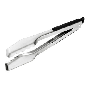 Plump Stainless Steel Barbecue Tongs Heat Resistance Flipping For Grilling Meat Steak Outdoor BBQ - Product Image 4