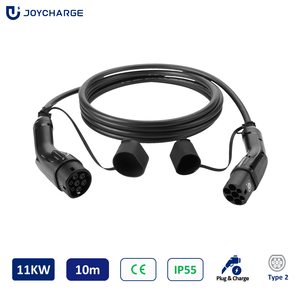 Nouveau <span class=keywords><strong>câble</strong></span> de charge <span class=keywords><strong>pour</strong></span> véhicules électriques <span class=keywords><strong>Mode</strong></span> <span class=keywords><strong>3</strong></span> <span class=keywords><strong>Type</strong></span> <span class=keywords><strong>2</strong></span> vers <span class=keywords><strong>Type</strong></span> <span class=keywords><strong>2</strong></span> 11kW 16A IEC 62196-<span class=keywords><strong>2</strong></span> Certifié CE IP55 10M - Product Image 1