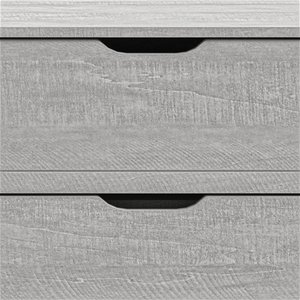 Cassettiera Moderna Minimalista Grigio Chiaro Testurizzata a 6 Cassetti con Maniglie a <span class=keywords><strong>Filo</strong></span>, Ecologica e Resistente per Camera da Letto e Soggiorno - Product Image 5