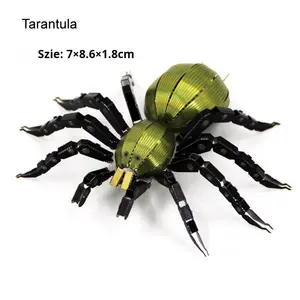 Quebra-Cabeça Metálico 3D Cromático de Inseto Mecha Mantis Escorpião Fantasma Coleção Bio-Punk Modelo DIY Brinquedo <50 Peças 5 Estrelas Estático - Product Image 5