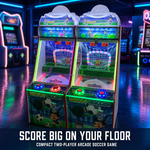 Máquina <span class=keywords><strong>de</strong></span> Juego <span class=keywords><strong>de</strong></span> Fútbol <span class=keywords><strong>de</strong></span> Interior que Funciona con Monedas, Máquina <span class=keywords><strong>de</strong></span> Fútbol Arcade para Niños con Marcador LED - Product Image 6